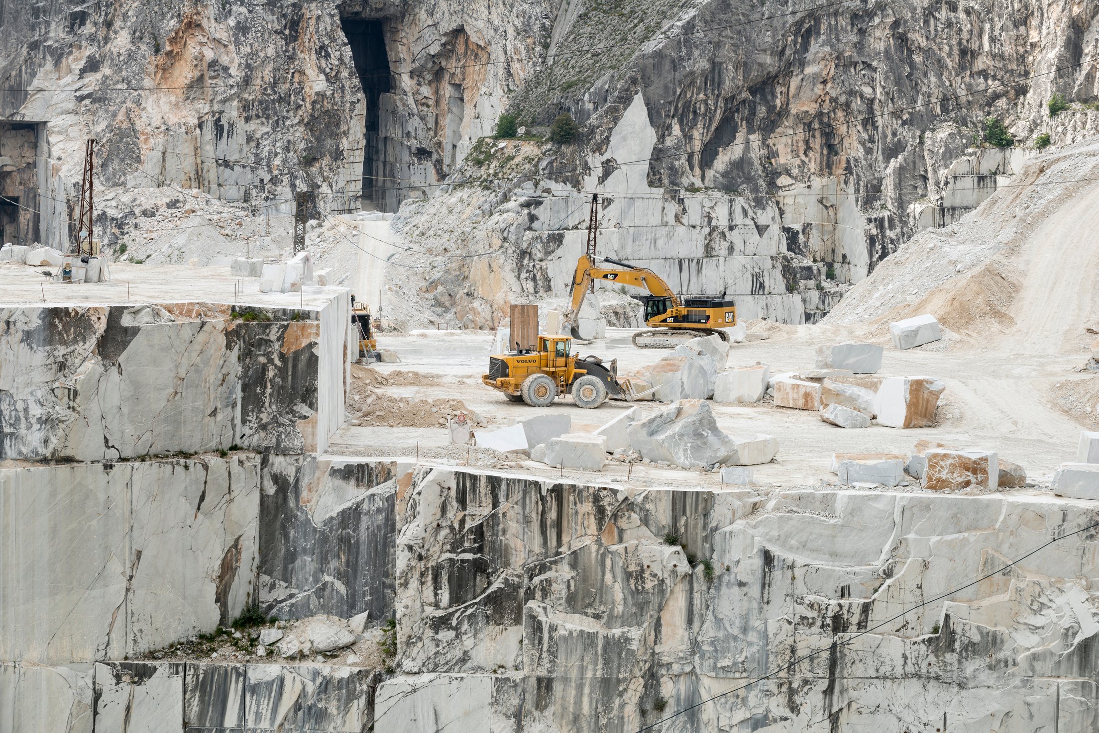 Carrara Marble quarries