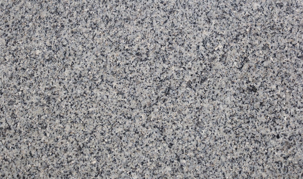 Polished black white granite texture